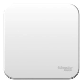 Выключатель 1-клавишный, 6А, изолированная пластина, Белый, серия Blanca, Schneider Electric
