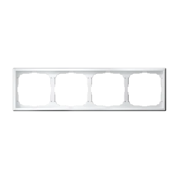 Рамка 4-ая (четверная), Белый Лотос, серия Art Gallery, Systeme Electric